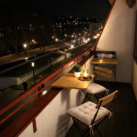 Eckblick - Panorama Balkon *